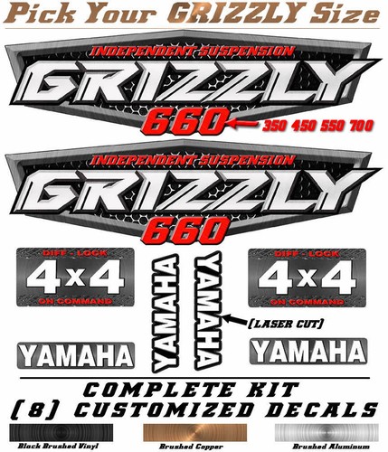 Yamaha grizzly oem atv - grizzly,
