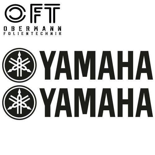 Yamaha aufkleber x 4 - yamaha,