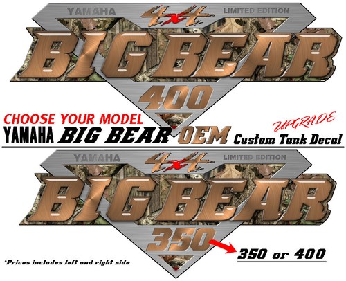 Yamaha big bear 4x4 - 4x4, 350