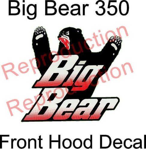 Yamaha big bear 4x4 2x4 - 4x4,