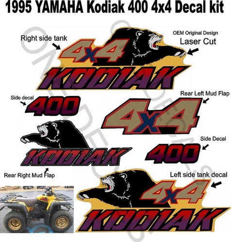 Yamaha kodiak 400 4x4 oem - kodiak,