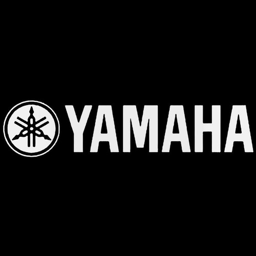 Yamaha drums drumhead - , logo