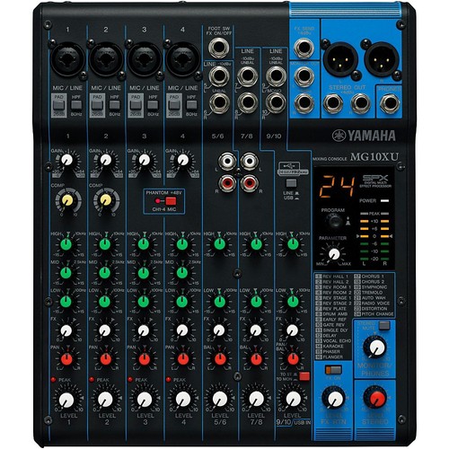Yamaha mg10xu 10channel mixer - mg10xu,