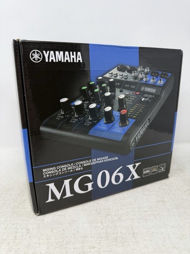 Yamaha mg06x channel - yamaha, 6-channel