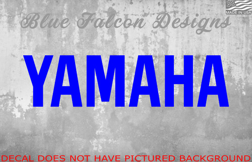 Yamaha decal sticker vinyl - decal,