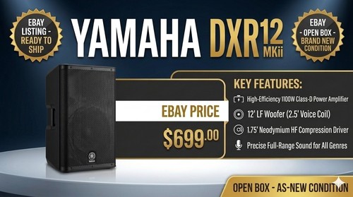 Yamaha dxr12 mkii - dxr12,