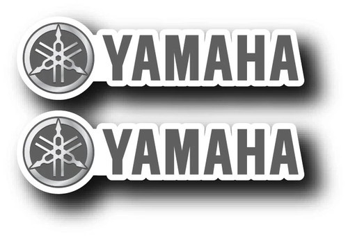 Yamaha grey decal - yamaha,