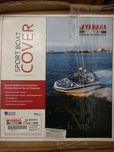 Yamaha oem boat mooring - boat, cover
