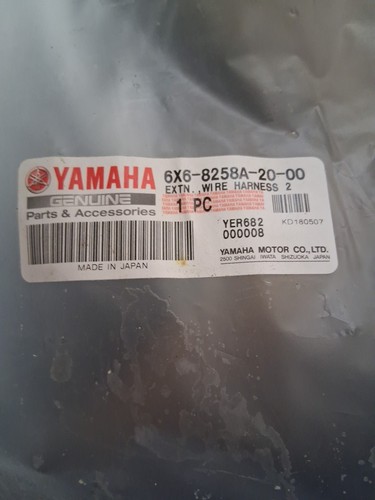 Genuine yamaha 6x6 8258a 00 - yamaha, 6x6-8258a-20-00