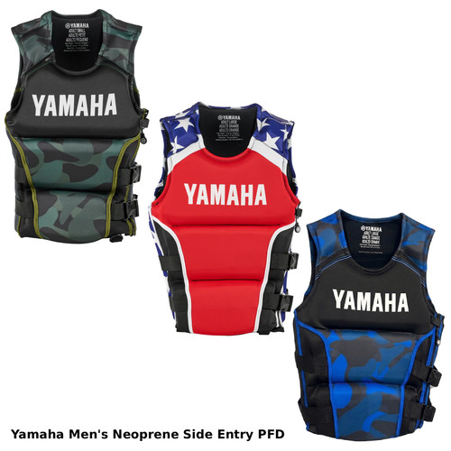 Yamaha neoprene side entry - yamaha, pfd