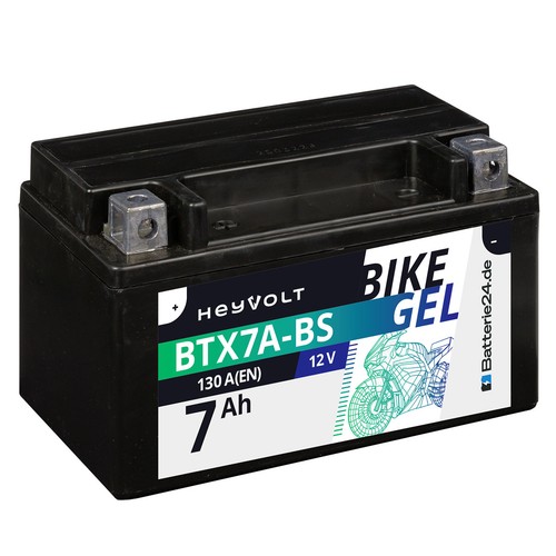 Gel motorradbatterie 7ah - 7ah, 12v